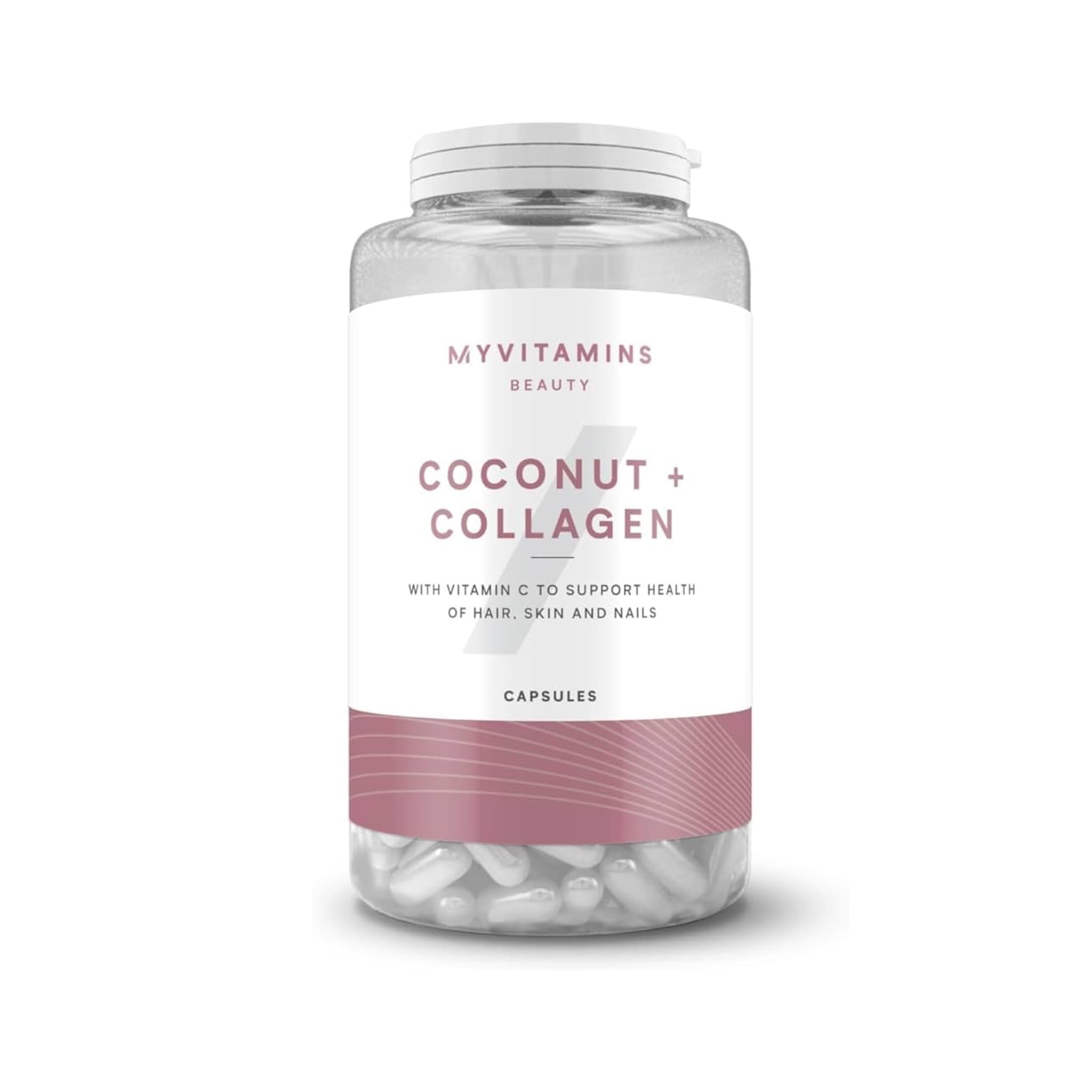 کپسول 180 عددی کوکونات کلاژن مای ویتامینز myvitamins اورجینال