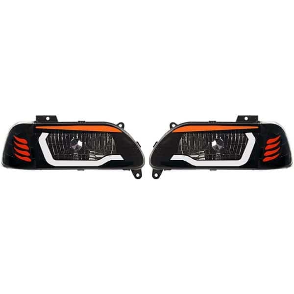 چراغ جلو اسپرت پرايد 131 طرح BMW — تصویر ۳