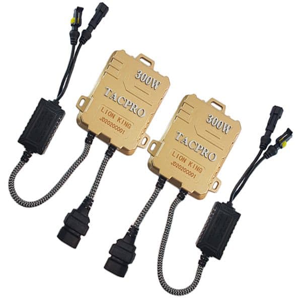 کیت زنون حرفه ای 300 وات TACPRO فست شارژ — تصویر ۴