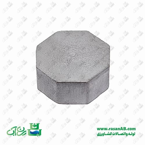 کپ گالوانیزه دنده ای 2.5 اینچ — تصویر ۲