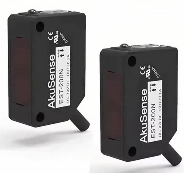 سنسور نوری مکعبی AKUSENSE مدل EST-200N