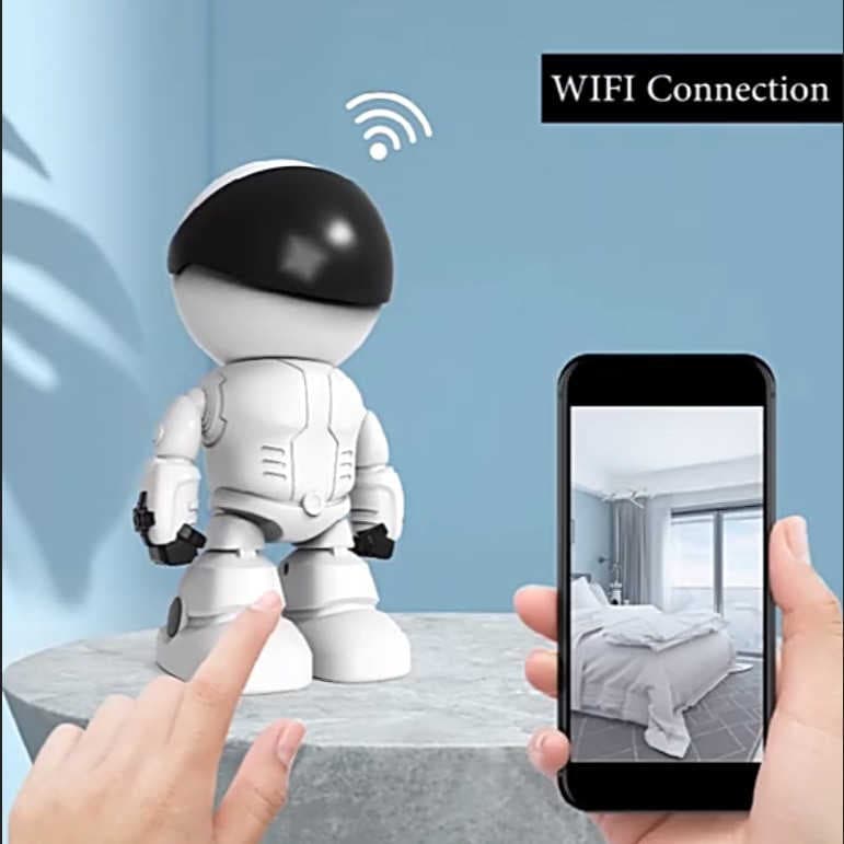 ربات دوربین هوشمند wifi smart robot cam — تصویر ۹