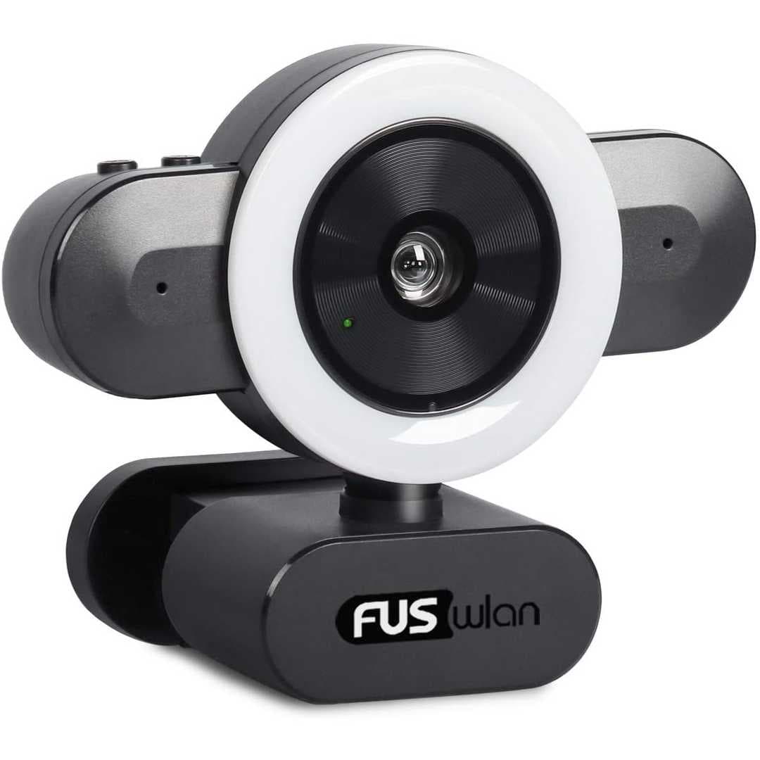 وب کم فوس لان مدل 2K Streaming with Ring Light — تصویر ۲