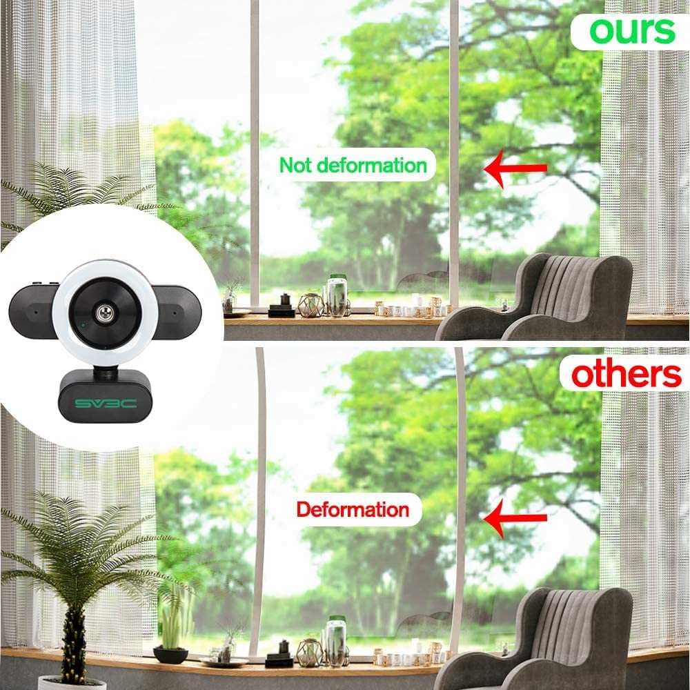 وب کم فوس لان مدل 2K Streaming with Ring Light — تصویر ۸