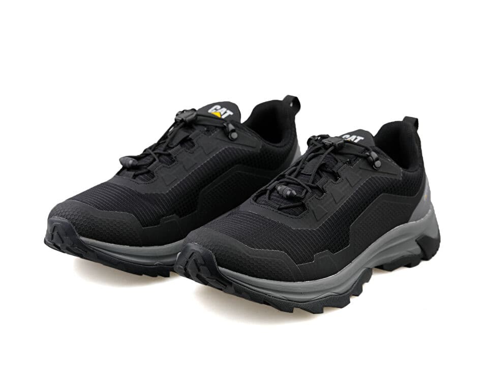 Cat 013M101106 Riesco Black Leather Tekstil Trekking Boots & Shoes — تصویر ۸