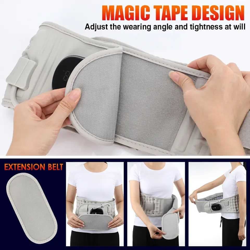 ماساژور کمر مدل Hot Electric Vibrating Belt Inflatable Lumbar — تصویر ۴