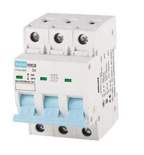 کلید فیوز مینیاتوری KACON مدل KMCB 3P 40A — تصویر ۲