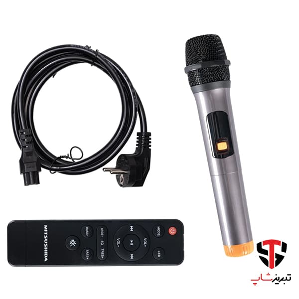 اسپیکر بلوتوثی میتسوشیدا مدل KC-8204 — تصویر ۵