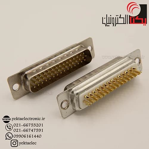 دی کانکتور کابلی صنعتی نری 44 پین