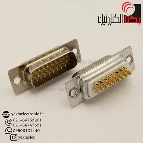 دی کانکتور کابلی صنعتی نری 26 پین — تصویر ۲