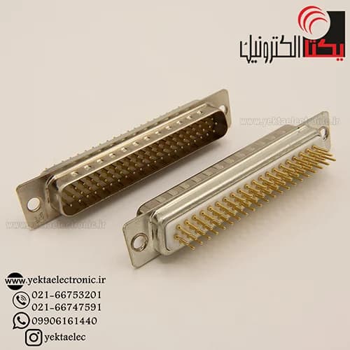 دی کانکتور روبردی صاف صنعتی نری 62 پین — تصویر ۳