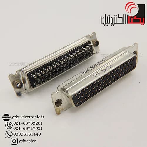دی کانکتور کابلی نظامی مادگی 50 پین (DB50 DDX-50S-A197 ITT )