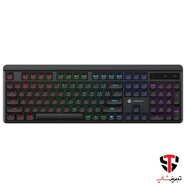 کیبورد بی سیم مکانیکال گیمینگ لاجی کی مدل K520B