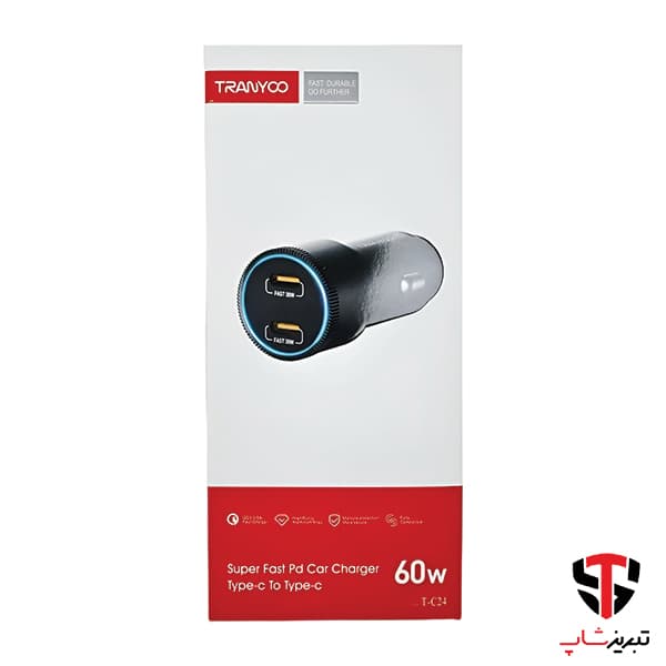 شارژر فندکی ترانیو مدل C24 — تصویر ۷