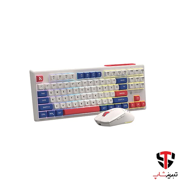 کیبورد و ماوس بی سیم گیمینگ لاجی کی KM329W — تصویر ۳