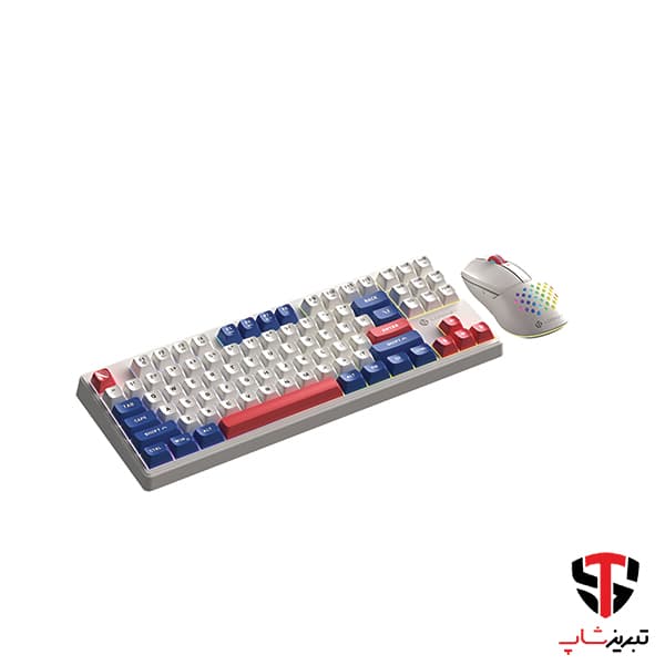کیبورد و ماوس بی سیم گیمینگ لاجی کی KM329W — تصویر ۴