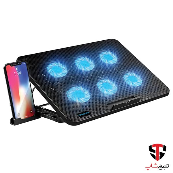 پایه خنک کننده لپ تاپ کول کلد مدل F5 RGB