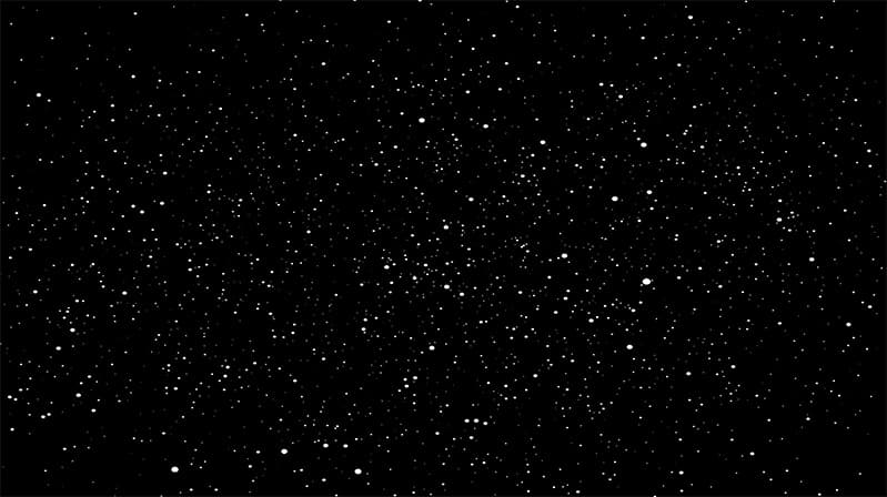 پوستر دیواری شب‌تاب طرح آسمان پرستاره (Glow in the Dark)