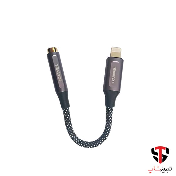 تبدیل لایتنینگ به جک 3.5 میلی متری ترانیو مدل T-E9 — تصویر ۵