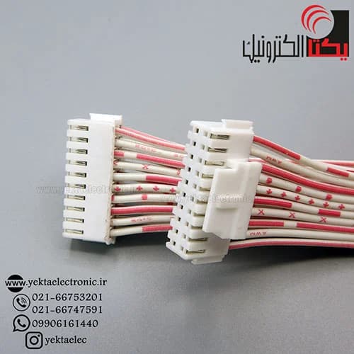 کانکتور ماینری قفلدار PHB مادگی سیمدار دو سر 20 پین (2 در 10)20 سانتی — تصویر ۲