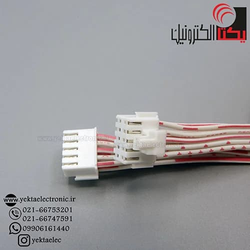 کانکتور ماینری قفلدار PHB مادگی سیمدار دو سر 10 پین (2 در 5)20 سانتی — تصویر ۴