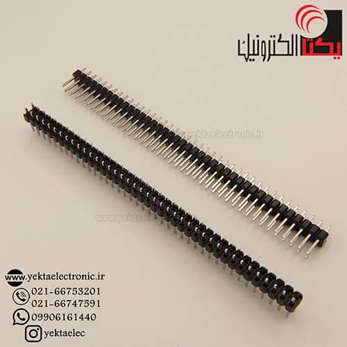 پین هدر نری صاف 40*2 پین 2.54 میلیمتر