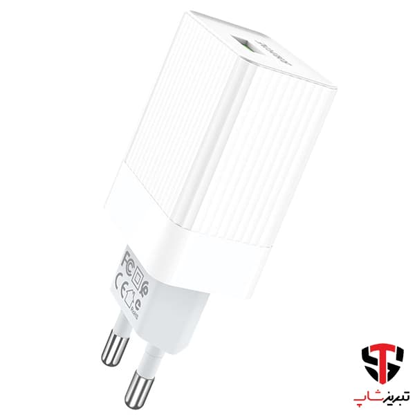 شارژر دیواری بروفون مدل BA47A به همراه کابل Type-C — تصویر ۳