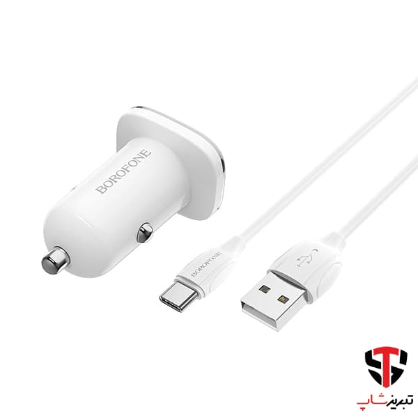 شارژر فندکی بروفون مدل BZ12 به همراه کابل Type-C — تصویر ۹