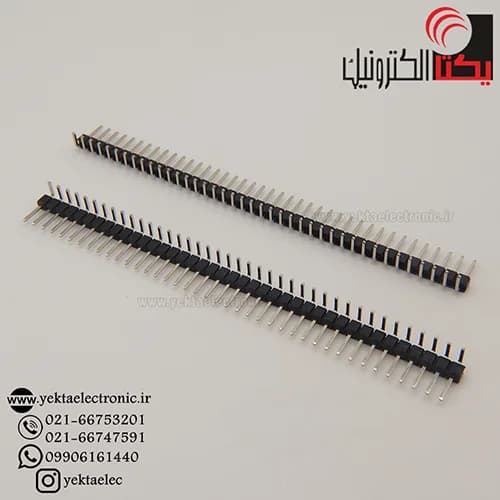 پین هدر نررایت 40*1 پین 2.54 میلیمترخاص — تصویر ۳