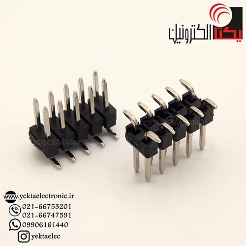 پین هدر نری 5*2 پین 2.54 میلیمتری SMD — تصویر ۲