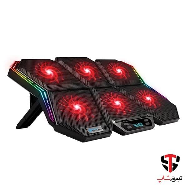 پایه خنک کننده لپ تاپ کول کلد مدل K40 RGB — تصویر ۴