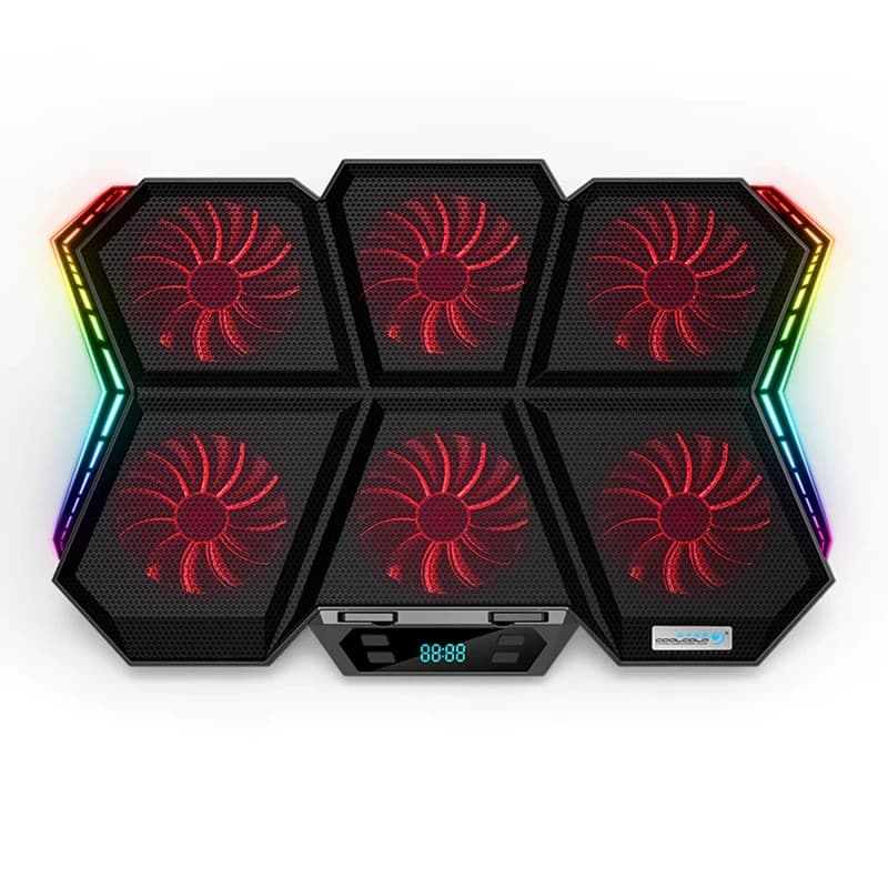 پایه خنک کننده لپ تاپ کول کلد مدل K40 RGB — تصویر ۱۰