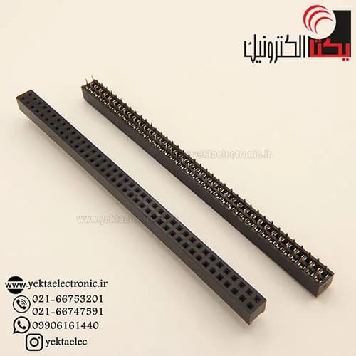 پین هدر مادگی صاف 40*2 پین 2.00 میلیمتر — تصویر ۲