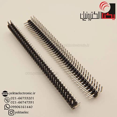 پین هدر نری رایت 40*2 پین 2.00میلیمتر — تصویر ۲