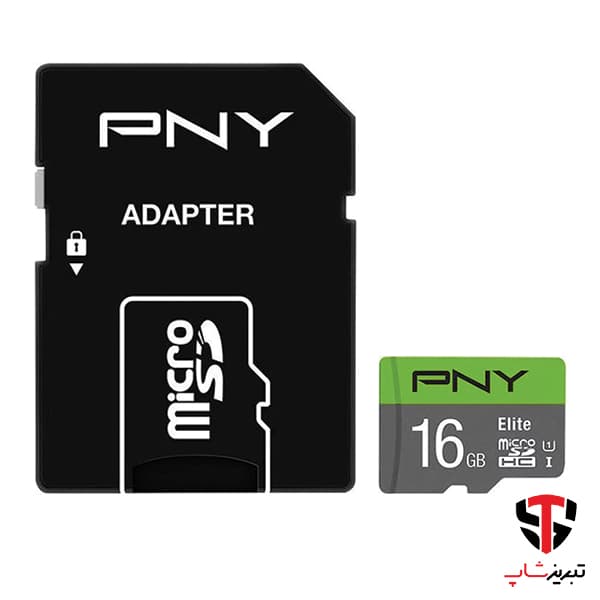 کارت حافظه microSDXC پی ان وای مدل P-SDU16GU185GW-GE ظرفیت 16 گیگابایت به همراه آداپتور — تصویر ۴