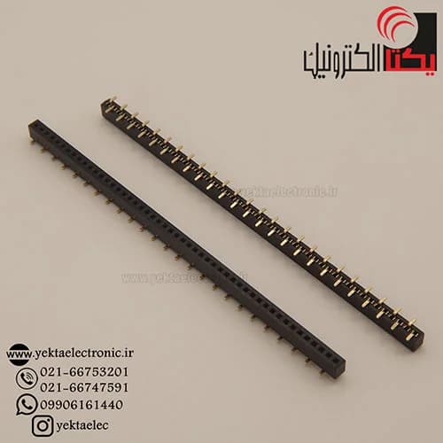 پین هدر ماده 1.00میلیمتر 50*1 پین SMِD — تصویر ۴