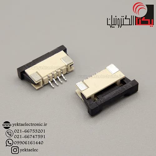 FPC 4PIN BOTTOM 1MM کانکتور — تصویر ۴