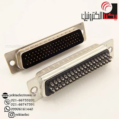 دی کانکتور کابلی 4ردیفه نری 78 پین
