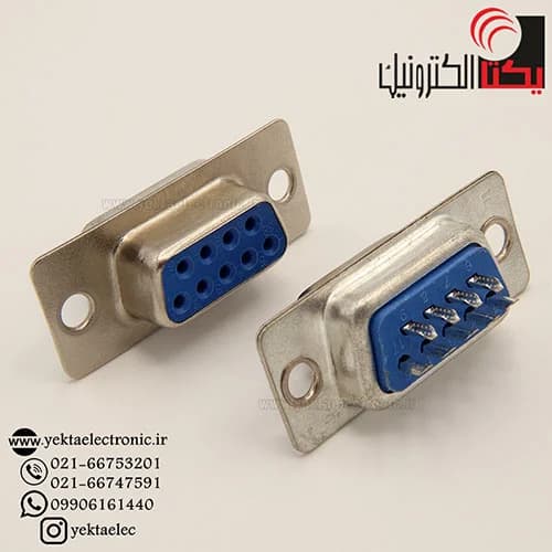 دی کانکتور کابلی مادگی 9 پین — تصویر ۳