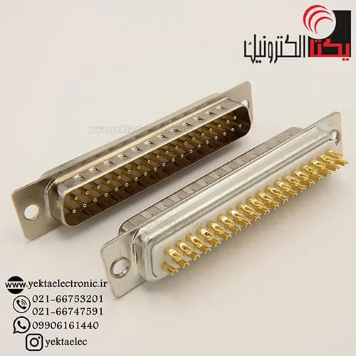 دی کانکتور کابلی صنعتی نری 37 پین — تصویر ۳