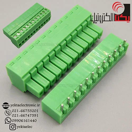 ترمینال فونیکس12 پین رایت انگل 3.5 میلیمتر — تصویر ۴