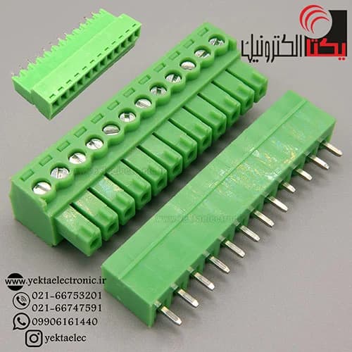 ترمینال فونیکس 12 پین صاف 3.5 میلیمتر