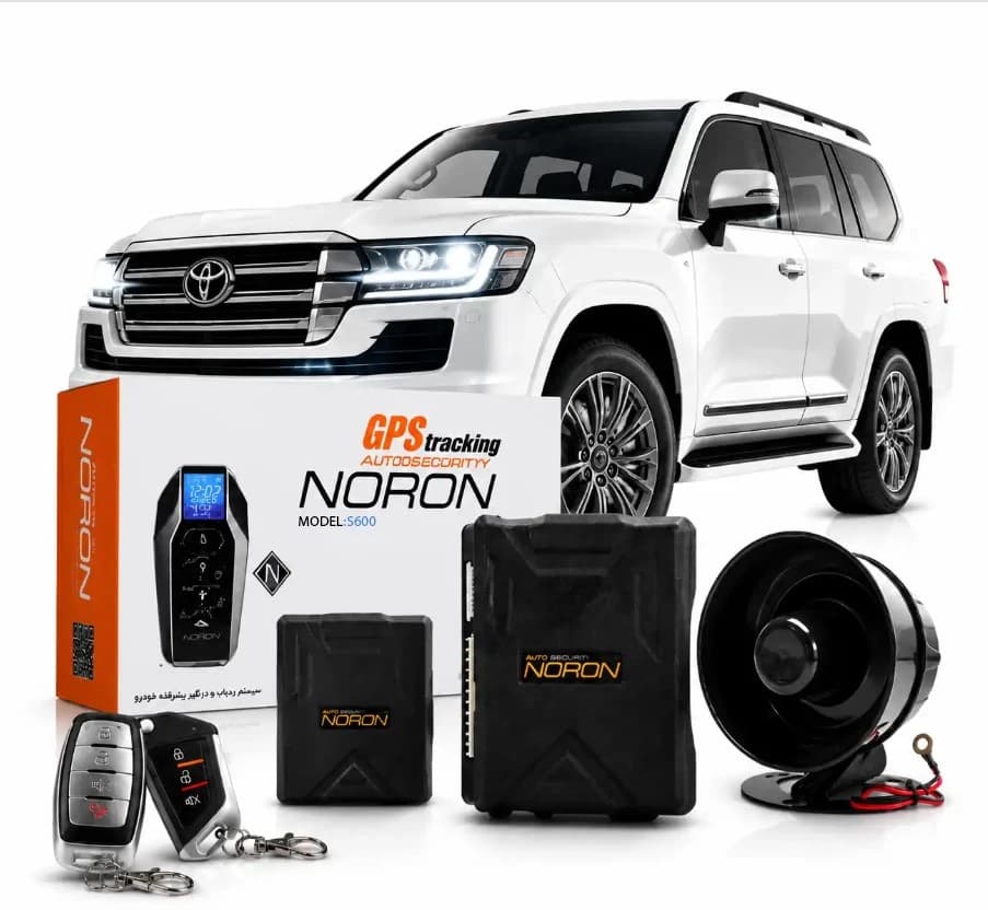 دزدگیر و ردیاب خودرو S600 نورون با GPS آنلاین و کنترل از راه دور