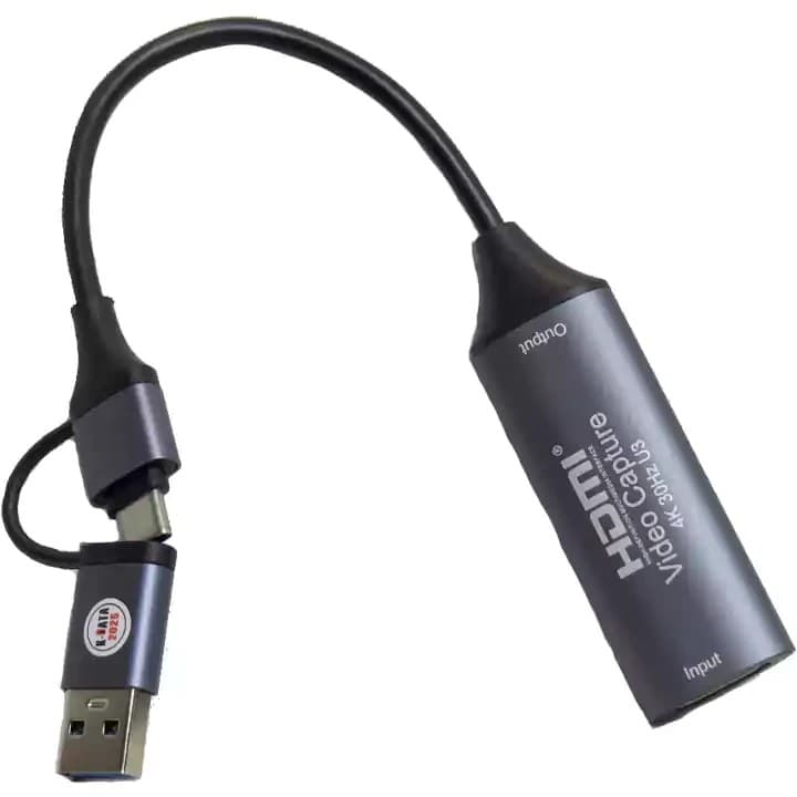 کارت کپچر اکسترنال HDMI مدل U3 تایپ سی Type-C و USB3.0 — تصویر ۲