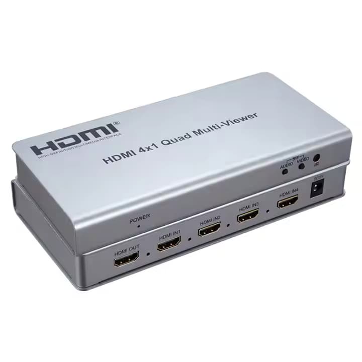 HDMI 4×1 Quad Multi view لمونتک — تصویر ۲