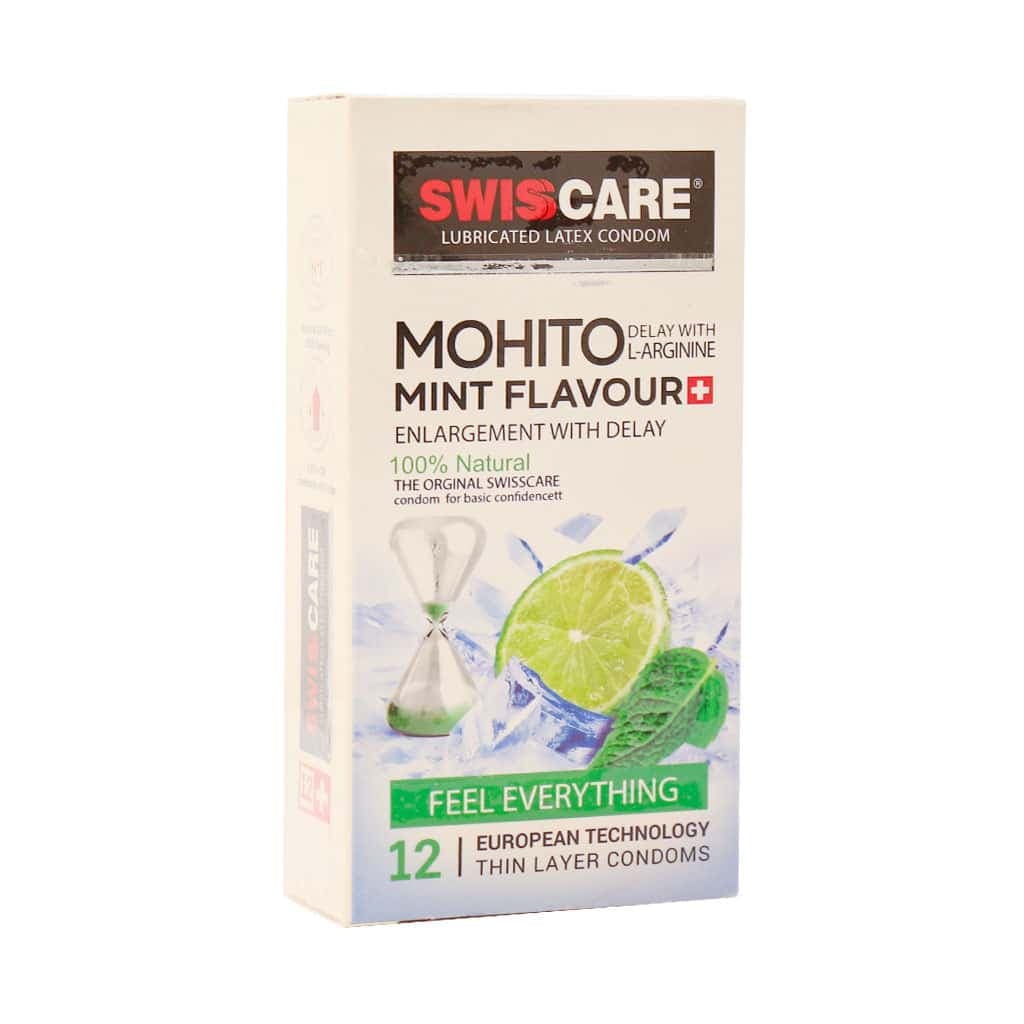 کاندوم سوئیس کر مدل Mohito Mint — تصویر ۳