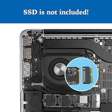 تبدیل ssd m.2 به مک بوک لمونتک — تصویر ۷