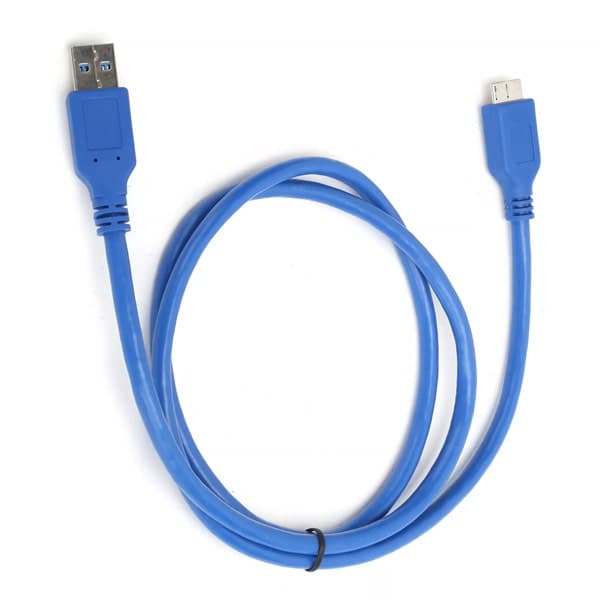 کابل هارد اکسترنال USB 3.0 به Micro-B لمونتک نیم متری — تصویر ۲