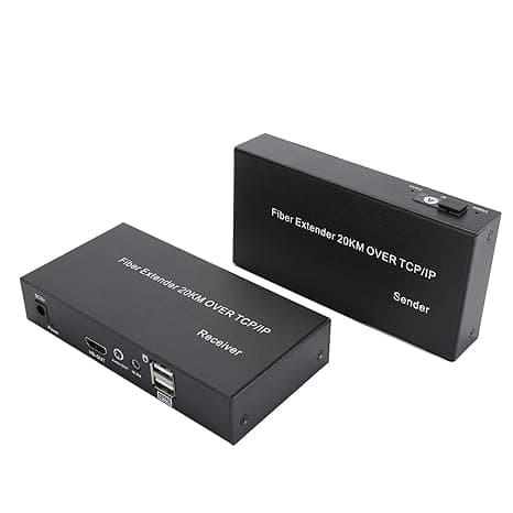 Extender HDMI FIBER 4K 20KM لمونتک