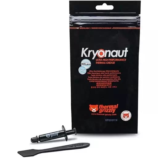 خمیر سیلیکون ترمال گریزلی 1گرمی مدل Kryonaut (های کپی) — تصویر ۳